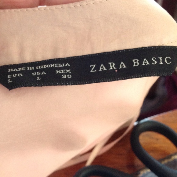 Zara Basic Silk Top - image 4