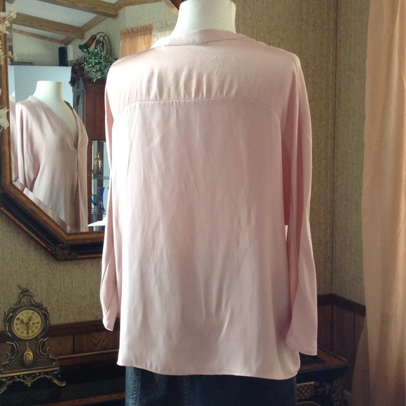 Zara Basic Silk Top - image 3
