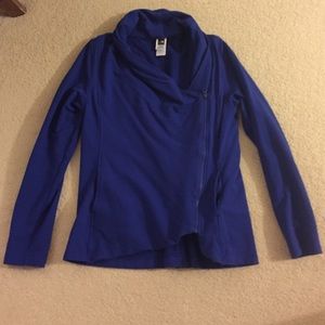 North face blue sweater/jacket