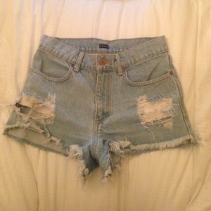 brandy Melville high waisted shorts