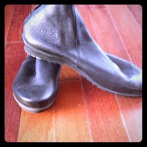 Arche baryky black leather booties