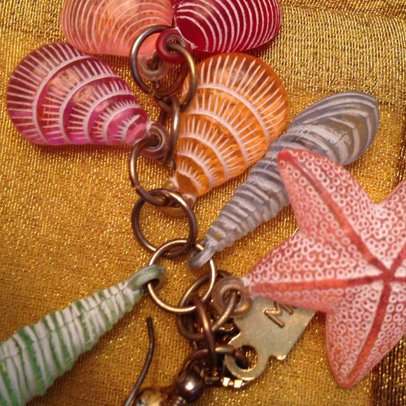 Star shells earrings - Picture 4 of 4