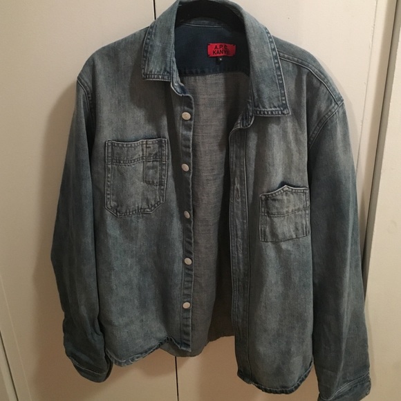 APC denim shirt