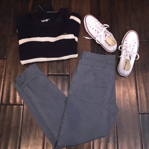 Grey Chino Pants