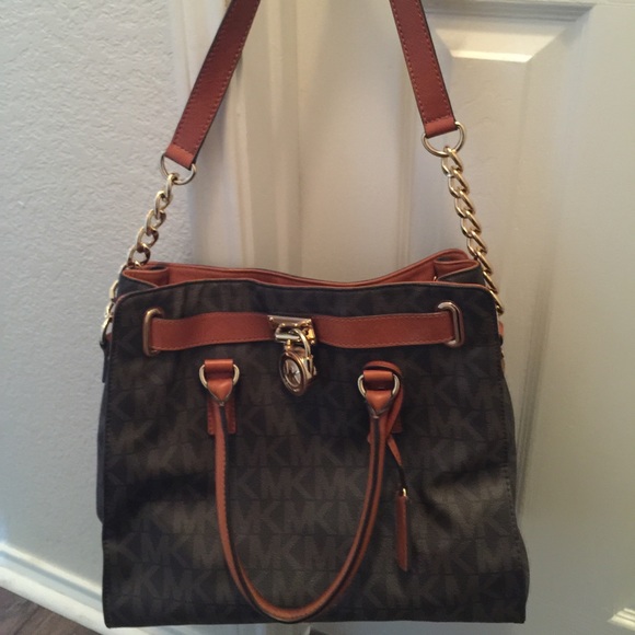 Authentic MK Large Hamilton Handbag