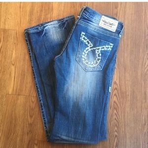 Big star Liv boot cut jeans extra long!!