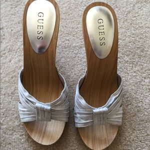 Guess Open Toe Heels