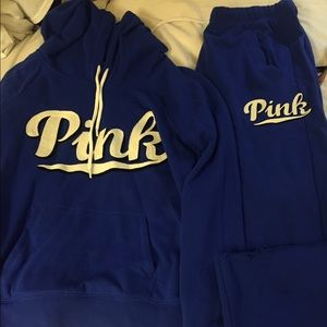 Pink sweat outfit