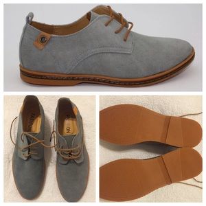 Men's Fits US Size 11.5 - 12 Suede Oxfords