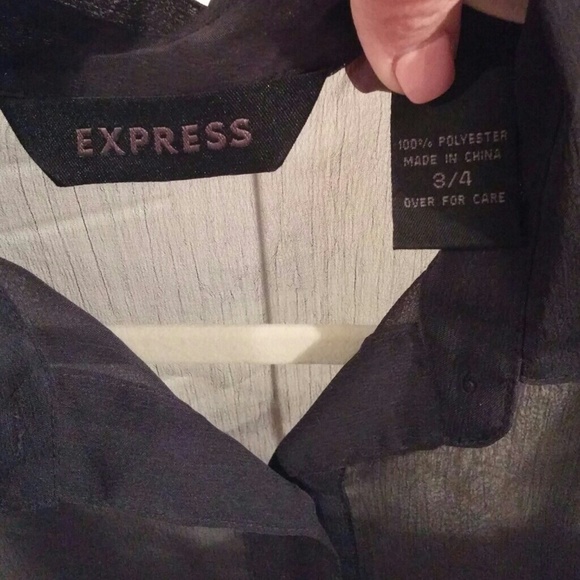 Express Sheer blouse - Picture 2 of 2