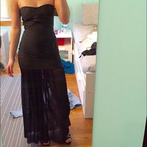 black prom dress