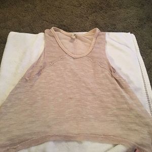 Basic cream tank.