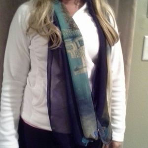 A beautifully designed infinity scarf india