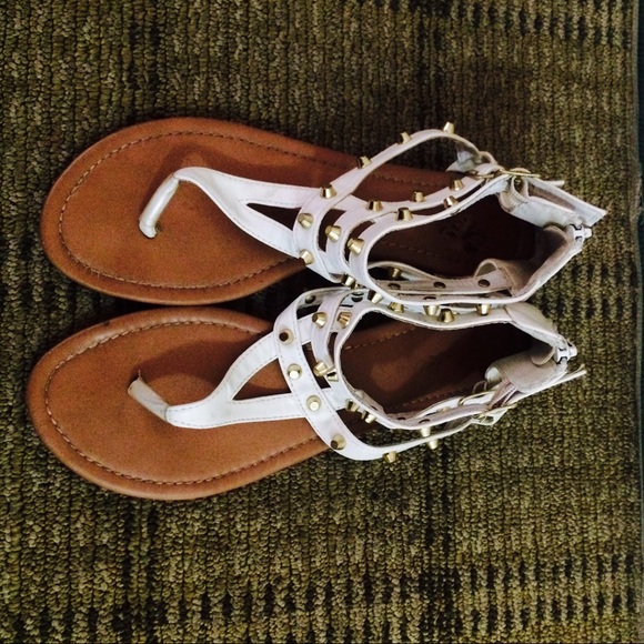 Yoki Spiked Thong Sandal