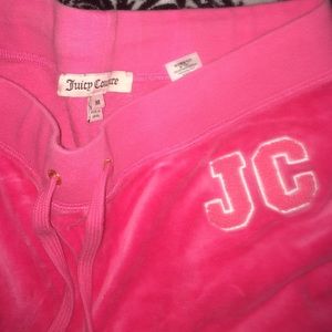 Juicy track pants pink :)