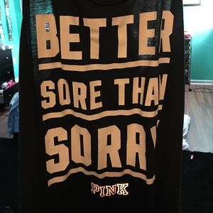 Better sore than sorry tank top
