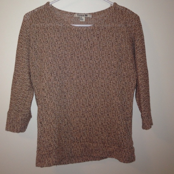 Light Pink Speckled 3/4 Top