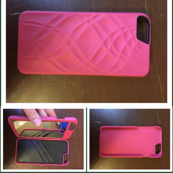 Iphone 6s wallet/mirror case