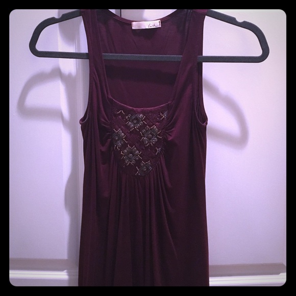 Lush sleeveless top