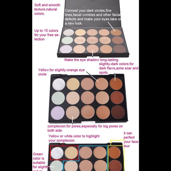NEW ~ 15 Colors Contour Makeup Palette - Picture 4 of 4