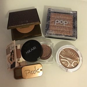 All brown makeup set