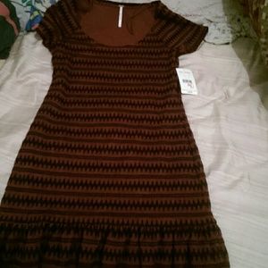 NWT zig zag free people dress