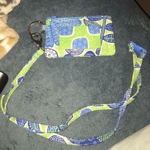 Vera bradley key wallet
