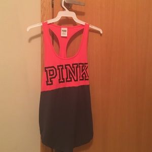 Vs Pink Racerback Tank