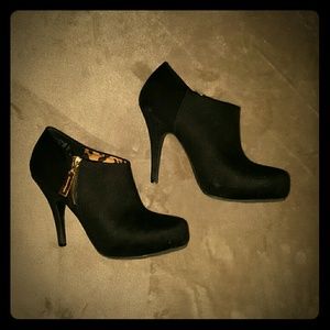 Christian Siriano Blk Racquel bootie