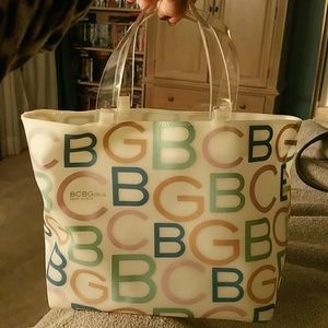BCBG Vinyl Bag