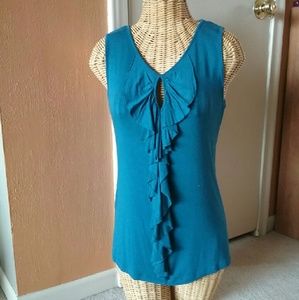 Teal Olivia Moon Tank Top