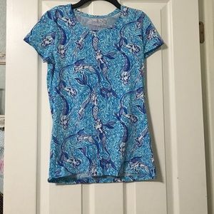 Lily Pulitzer tee in nice tail