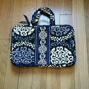 Canterbury Cobalt Vera Bradley makeup travel bag