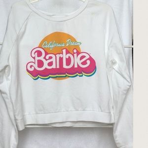 Barbie Long Sleeved Crop Top