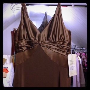 Cafe au Lait, cappuccino cocktail dress size 10