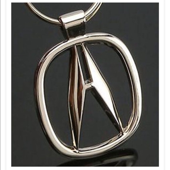 Acura emblem keychain