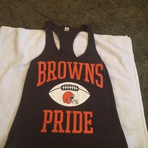 Cleveland Browns "Browns pride" tank top.