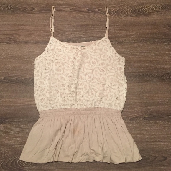 Express lace tank