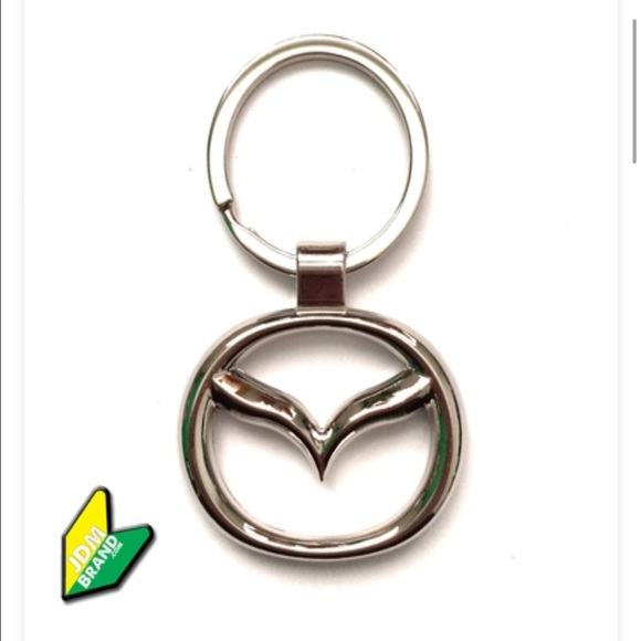 Mazda emblem keychain