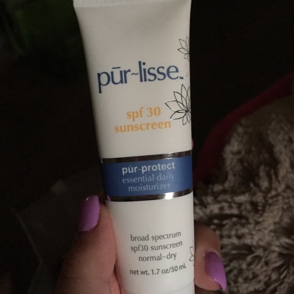 Purlisse spf 30 sunscreen has seal on brand new