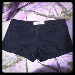 Hollister navy blue shorts