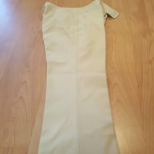 Ann Taylor light Khaki Colored Slacks