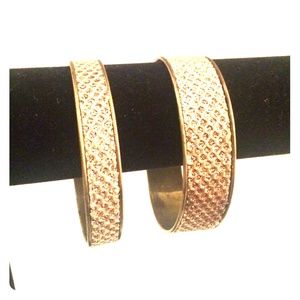 Gold bangles