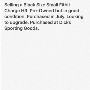 Fitbit Charge HR