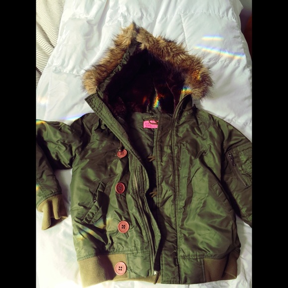 Bomber army jacket
