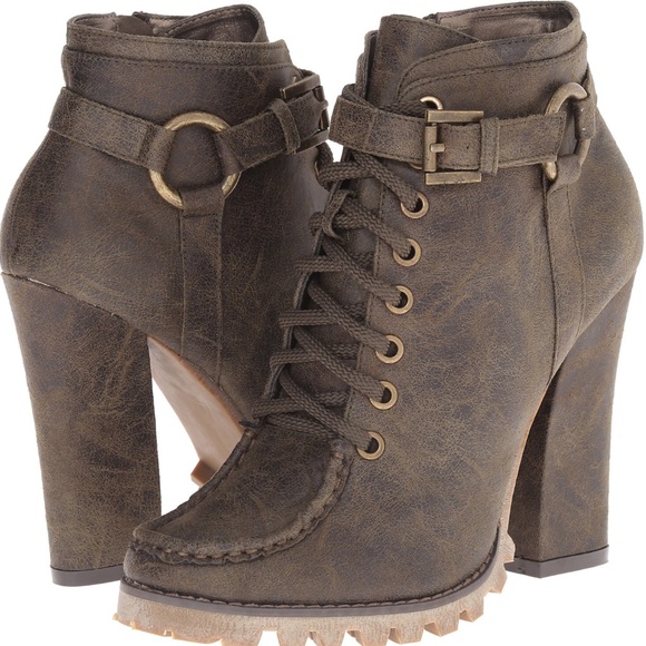 Michael Antonio Shoes - Lace Up Boots Size 7.5