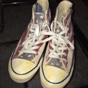 Brand New American Flag Converse