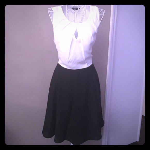 Black and white Express dress