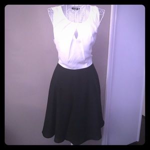 Black and white Express dress