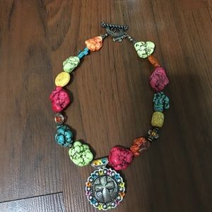 Saltwater cowgirl necklace